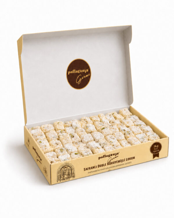 PAFLAGONIA® Gurme Safranlı Duble Kuruyemişli Lokum paketi