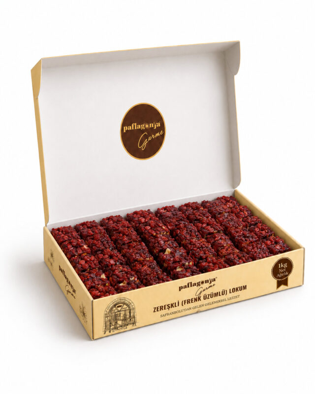 Zereşkli Frenk Üzümlü Lokum - PAFLAGONIA® Gurme Lokum